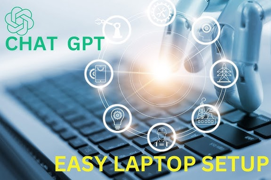 chat gpt laptop