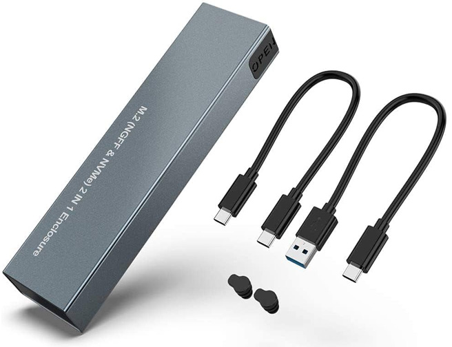 Box chuyển ổ cứng SSD M2 NVMe Portable